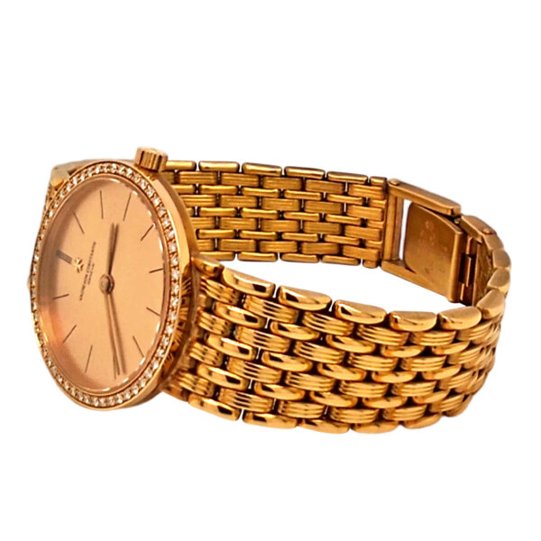 18K Rose Gold Vacheron Constantin Diamond