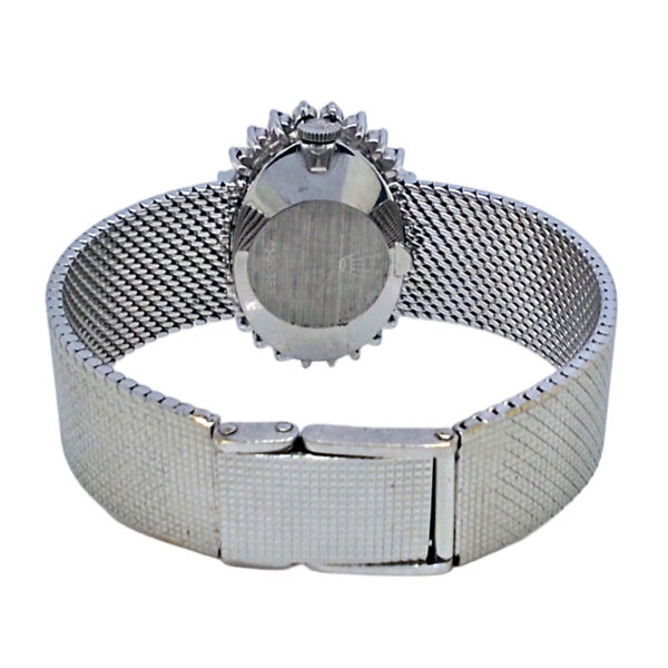 18K White Gold Rolex Orchid Diamond 2674