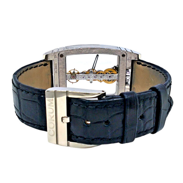 18K White Gold Corum Golden Bridge
