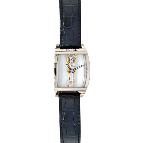 18K White Gold Corum Golden Bridge