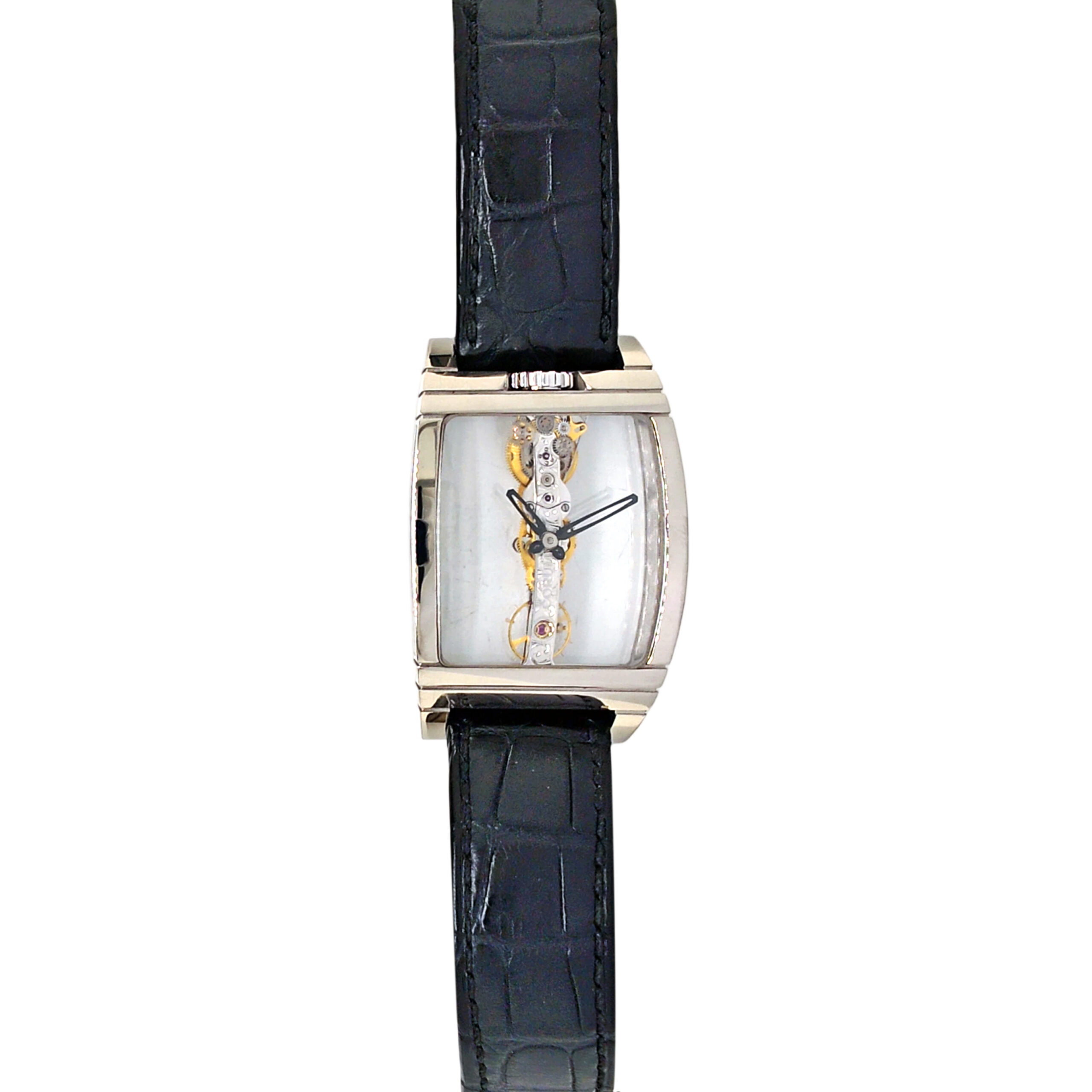 18K White Gold Corum Golden Bridge
