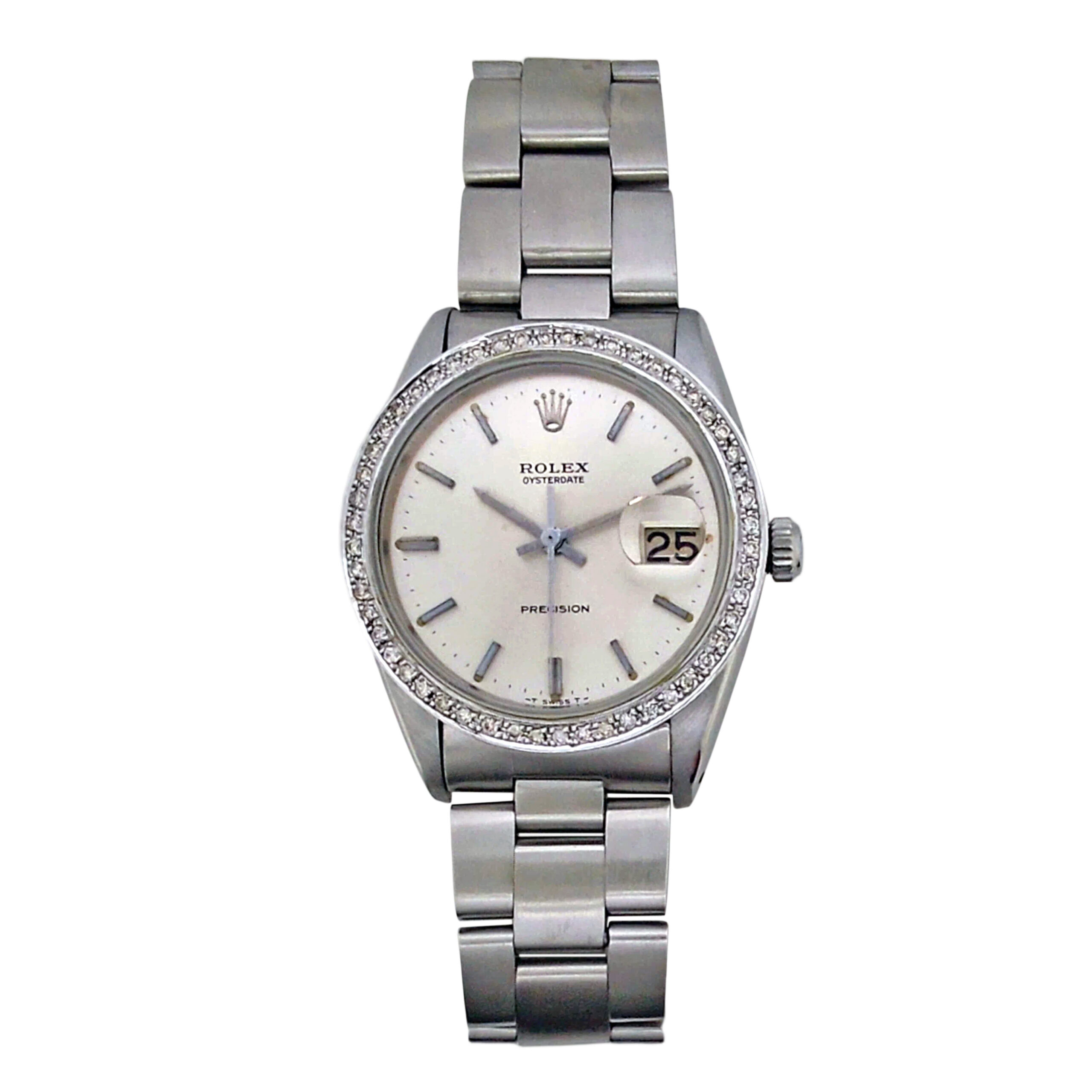 Rolex Oysterdate Precision Diamond 6694