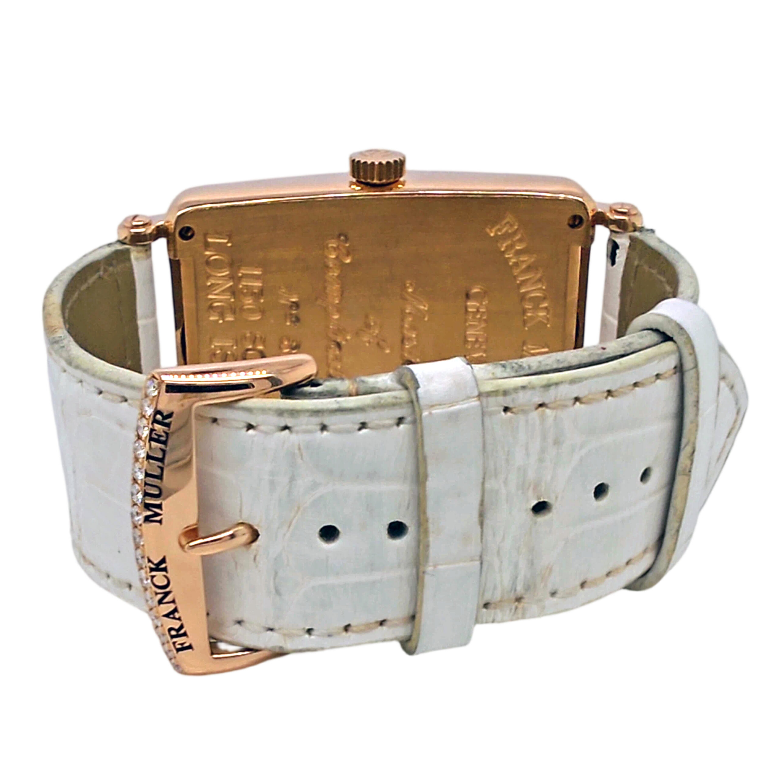 18K Rose Gold Franck Muller Long Island Diamond