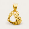 Love Shape 22K (916) Gold pendant