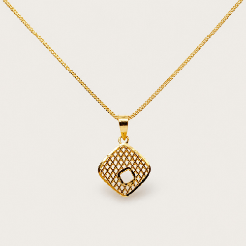 22K Gold Fancy Pendant