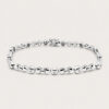 18K White Gold Diamond Bracelet