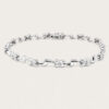 18K White Gold Diamond Bracelet