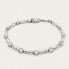 18K White Gold Diamond Bracelet