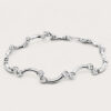 18K White Gold Diamond Bracelet