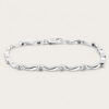 18K White Gold Diamond Bracelet