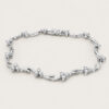 18K White Gold Diamond Bracelet