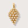 18K Yellow Gold Diamond Pendant