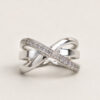 18K White Gold Diamond Ring