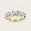 18K Yellow Gold Diamond Ring