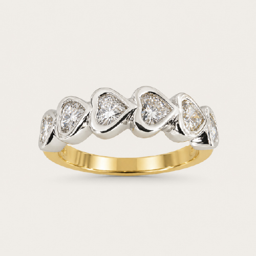 18K Yellow Gold Diamond Ring