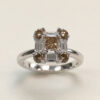 18K White Gold Diamond Ring