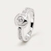 18K White Gold Diamond Ring