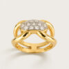 18K Yellow Gold Diamond Ring
