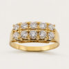 18K Yellow Gold Diamond Ring