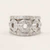18K White Gold Diamond Ring