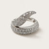 18K White Gold Diamond Ring