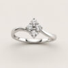 18K White Gold Diamond Ring