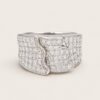 18K White Gold Diamond Ring