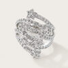 18K White Gold Diamond Ring