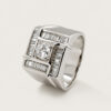 18K White Gold Diamond Ring