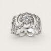 18K White Gold Diamond Ring