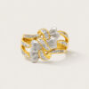 18K Yellow Gold Diamond Ring
