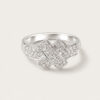 18K White Gold Diamond Ring