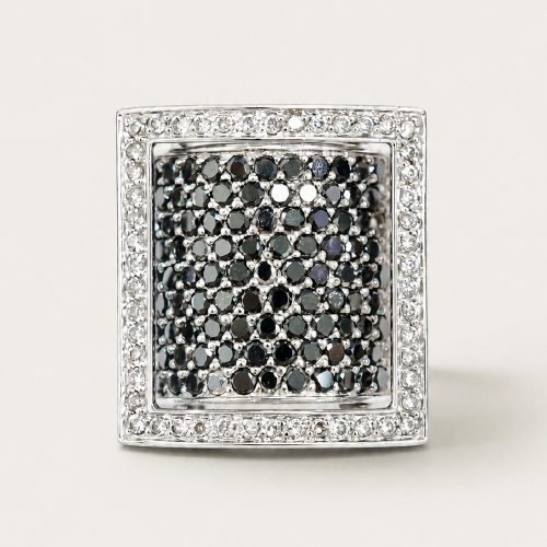 18K White Gold Diamond Ring