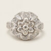 10K White Gold Diamond Ring