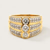 18K Yellow Gold Diamond Ring