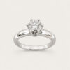 PT950 Diamond Ring