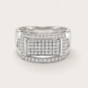 18K White Gold Diamond Ring