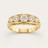 20K Yellow Gold Diamond Ring