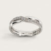 PT900 Diamond Ring