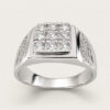 18K White Gold Diamond Ring