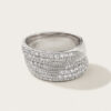 18K White Gold Diamond Ring