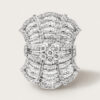 18K White Gold Diamond Ring