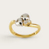 18K Yellow Gold Diamond Ring