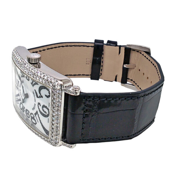 18K White Gold Franck Muller Long Island Diamond