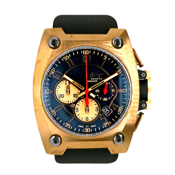 18K Rose Gold Wyler Geneve