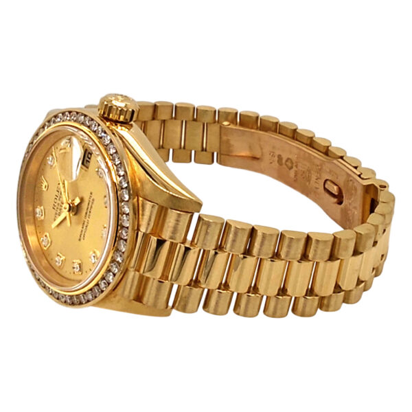 18K Yellow Gold Rolex Lady-Datejust Diamond 79178