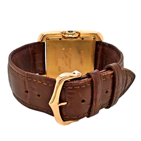 18K Rose Gold Cartier Tank Anglaise
