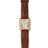 18K Rose Gold Cartier Tank Anglaise