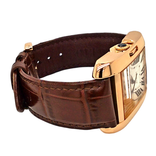 18K Rose Gold Cartier Tank Anglaise