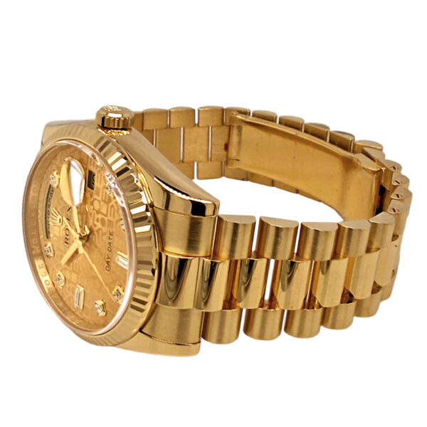 18K Yellow Gold Rolex Datejust 36 Diamond 118238